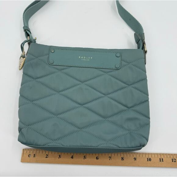 RADLEY London Crossbody Quilted Nylon Purse Bag Adjustable Strap L - Picture 4 of 9